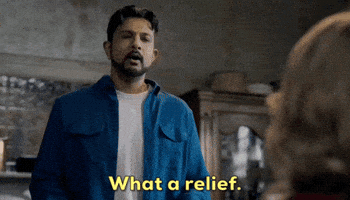 Utkarsh Ambudkar Sigh GIF by CBS