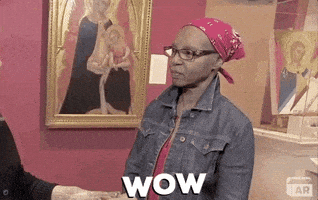 surprise wow GIF by ANTIQUES ROADSHOW | PBS