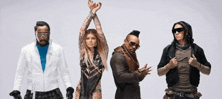 black eyed peas fergie GIF