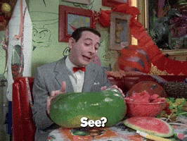 Season 5 Watermelon GIF by Pee-wee Herman