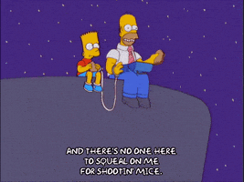 homer simpson eating GIF