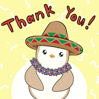 Thank U GIF by Pudgy Penguins