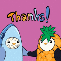 Thanks Love GIF by Pudgy Penguins