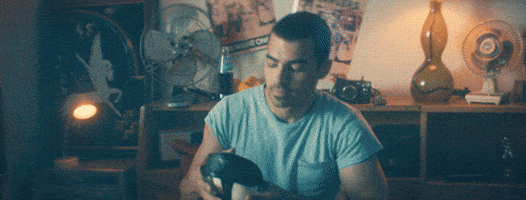 headphones kissing strangers GIF by DNCE