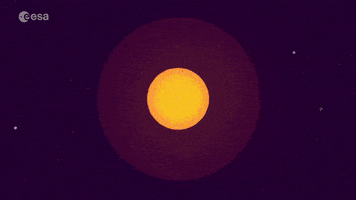 Solar Storm Animation GIF by European Space Agency - ESA