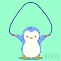 No Pain No Gain Running GIF by Pudgy Penguins