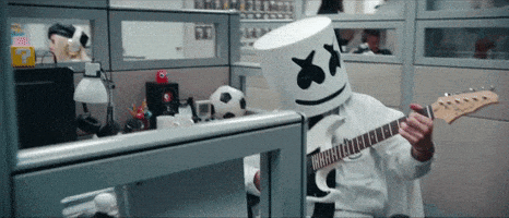 power GIF by Marshmello