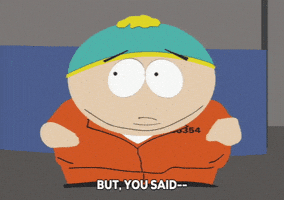 disappointed eric cartman GIF by South Park 