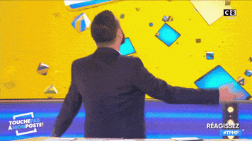 happy touche pas a mon poste GIF by C8