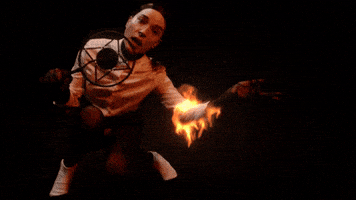 On Fire GIF by St. Vincent