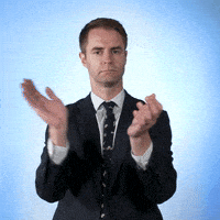 well done slow clap GIF by paidoff