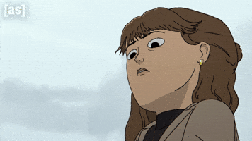 Nervous Wind GIF by Adult Swim