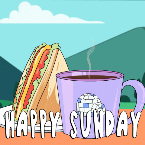 Happy person waking up feeling refreshed and energized