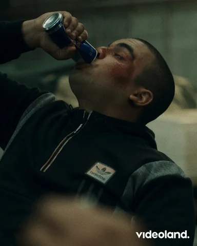 Red Bull Drinking GIF