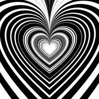black and white love GIF by xponentialdesign
