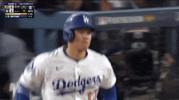 Los Angeles Dodgers Sport GIF by MLB