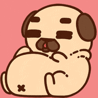 Pugs Burp GIF by Puglie Pug