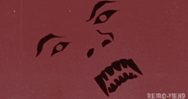 horror animated gif GIF by RETRO-FIEND