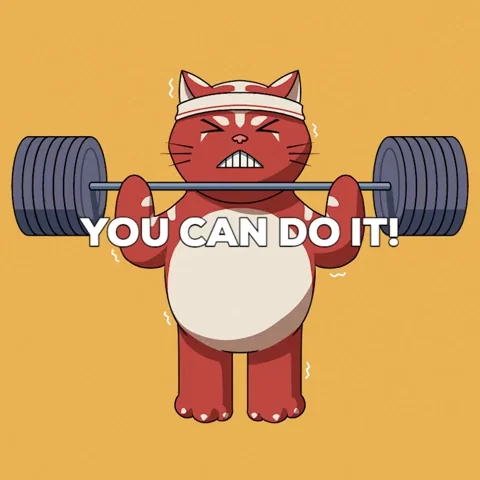 Cat Fitness GIF