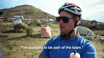 lets go fist bump GIF by Outside TV