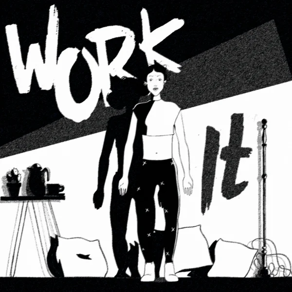 jumping work it GIF