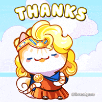 Happy Thank U GIF by Mino Games
