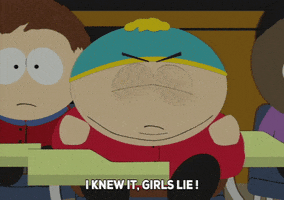 scared eric cartman GIF by South Park