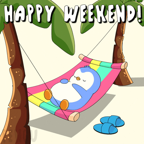 Happy Day Off GIF by Pudgy Penguins by pudgypenguins