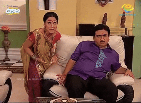 Dayaben GIF by Taarak Mehta Ka Ooltah Chashmah by TMKOC
