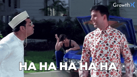 Akshay Kumar Lol GIF by GrowthX by GrowthX_Club