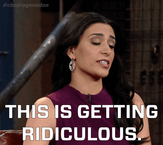 over it bullshit GIF by CBC by cbc