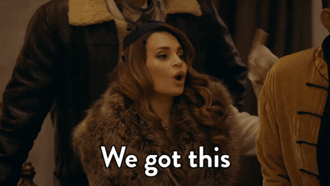 Happy We Got This GIF by Rosanna Pansino by RosannaPansino