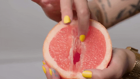 Giphy - Grapefruit Fingering GIF by bjorn