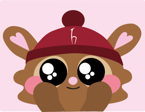 Giphy - Happy In Love GIF by Hacettepe University Department of Graphic Design