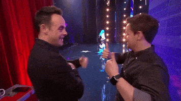 Ant And Dec Yes GIF by Got Talent Global