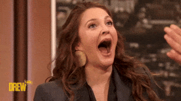 Surprise Wow GIF by The Drew Barrymore Show
