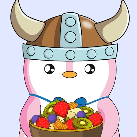 Fruit Salad Penguin GIF by Pudgy Penguins