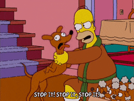 angry homer simpson GIF
