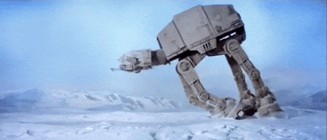 Empire Strikes Back At At Walker GIF by Star Wars