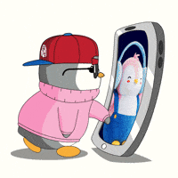 Scrolling Black Friday GIF by Pudgy Penguins Scrolling Black Friday GIF by Pudgy Penguins