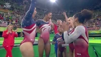 Aly Raisman Hug GIF by Olympic Channel