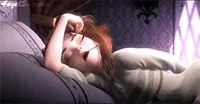 Frozen Anna Sleeping GIF