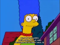 Marge Simpson GIF