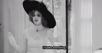 Black And White Shopping GIF