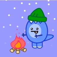 Freezing Snow Day GIF by DINOSALLY
