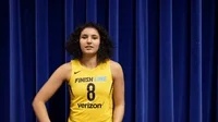 Hind Ben Abdelkader Laughing GIF by Indiana Fever