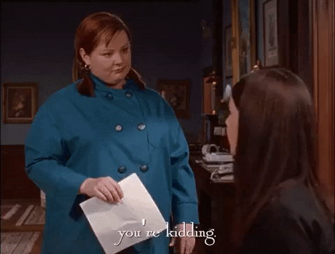 season 2 seriously GIF by Gilmore Girls 