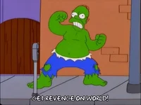 Angry Homer Simpson GIF