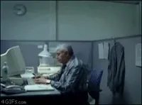 Paper Airplane Rage GIF