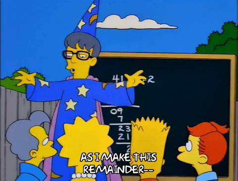 bart simpson class GIF